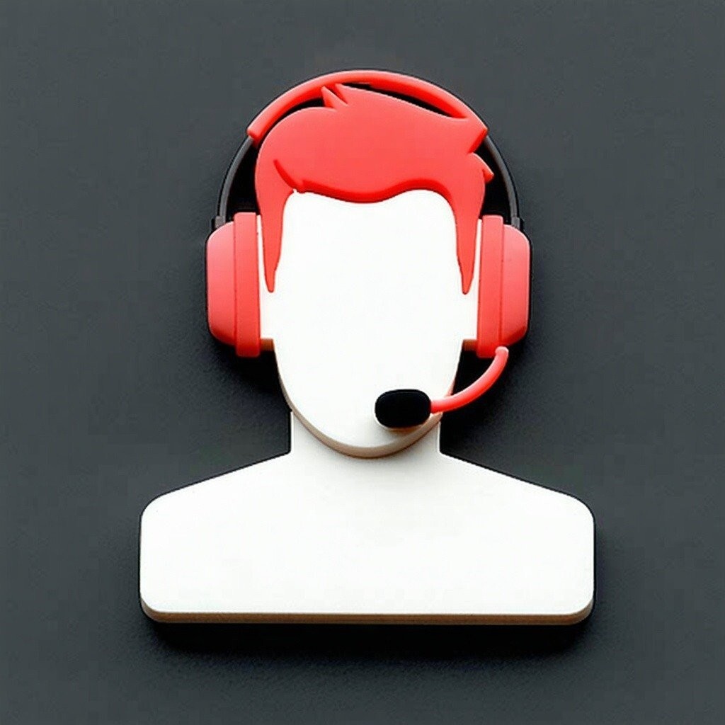 Support headset icon